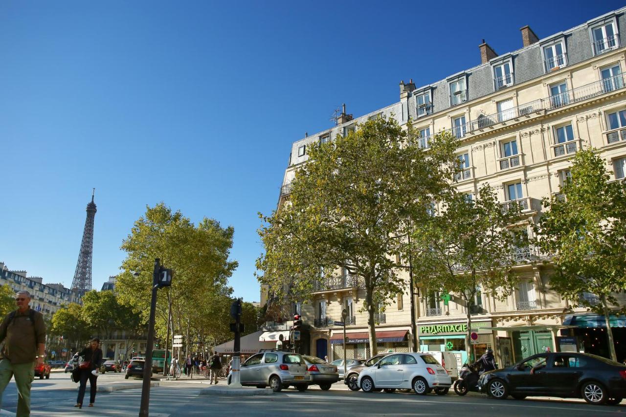 Splendide appartement Champ de Mars - Tour Eiffel  Parijs Buitenkant foto
